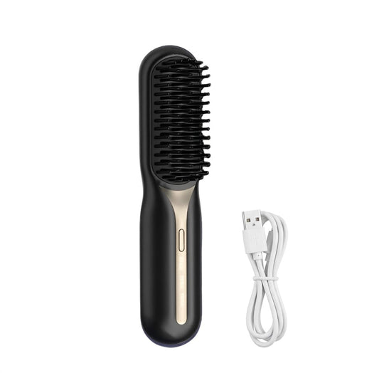 Cepillo Alisador Eléctrico Portátil